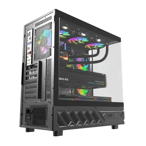 Darkflash Carcasă ATX - DS950 Black - 6 x 120 mm Infinity Mirror A-RGB - 8