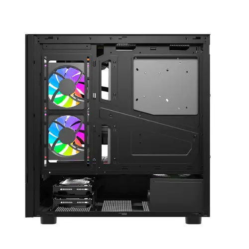 Darkflash кутия Case ATX - DS950 Black - 6 x 120 mm Infinity Mirror A-RGB - image 9