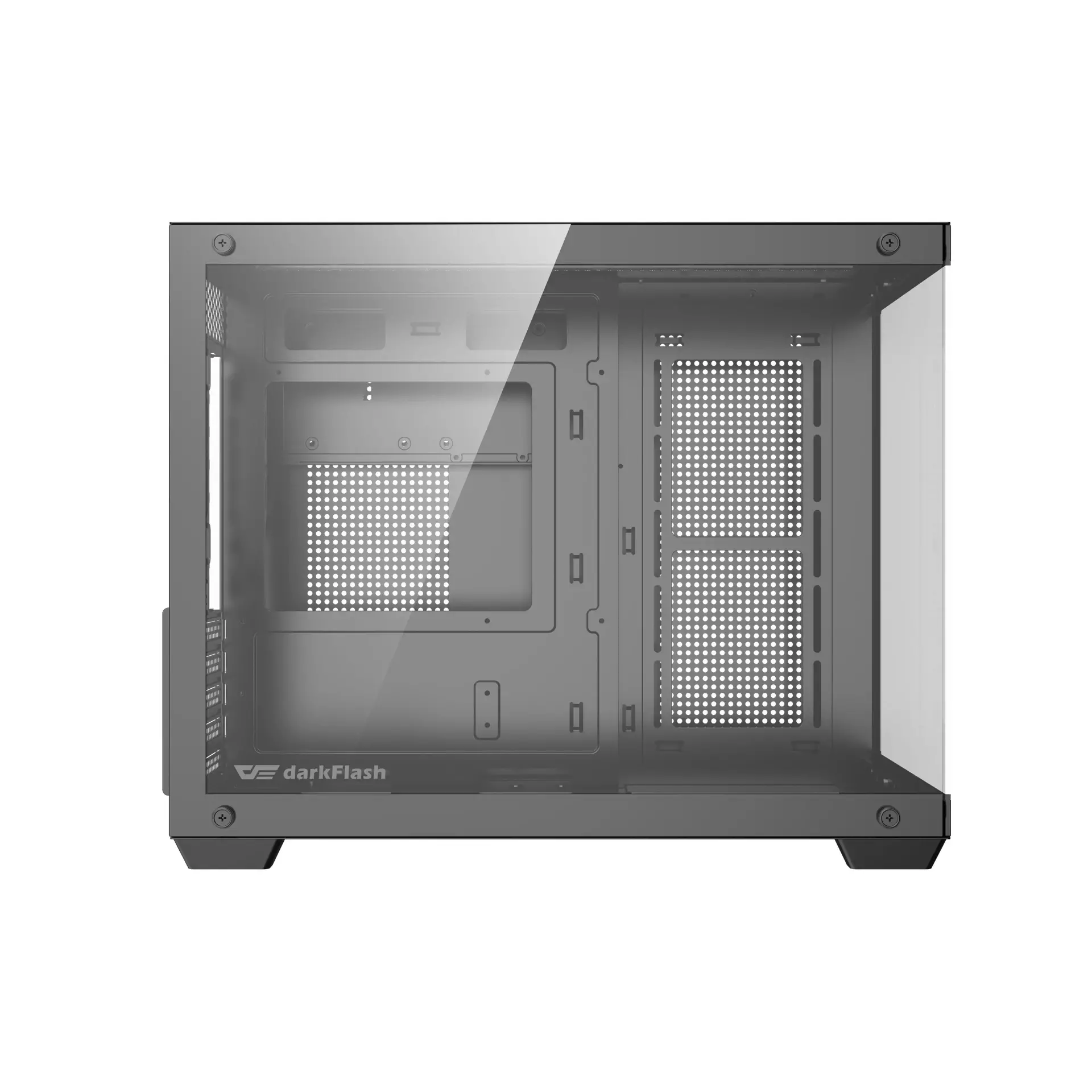 Darkflash carcasă Case mATX - B275 PRO Black - 6 x 120 mm Infinity Mirror A-RGB - image 10