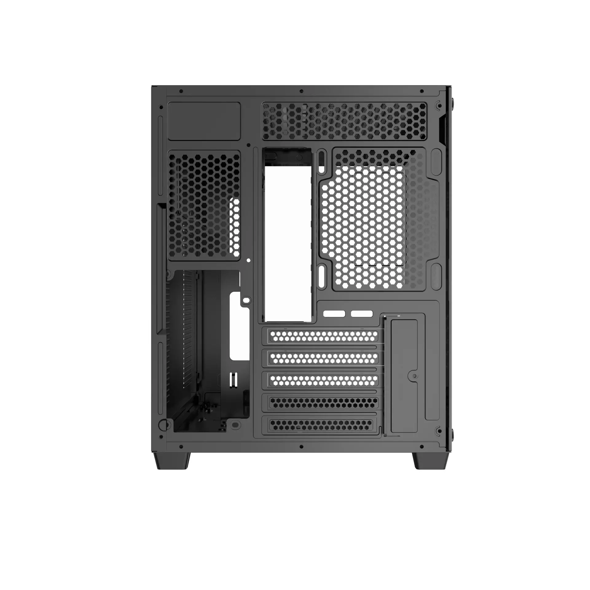 Darkflash carcasă Case mATX - B275 PRO Black - 6 x 120 mm Infinity Mirror A-RGB - image 13