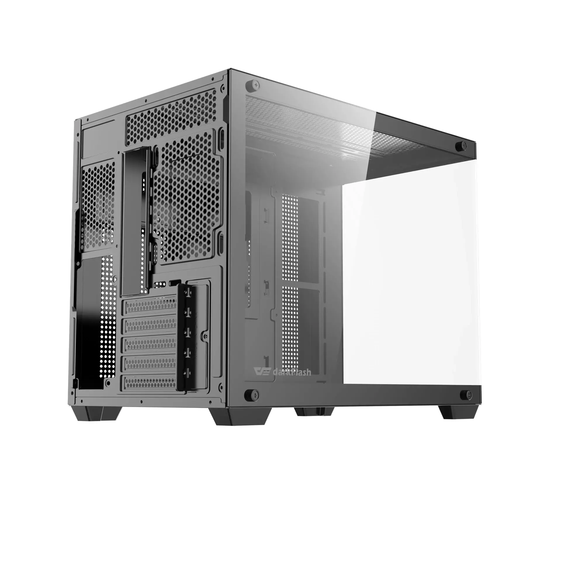 Darkflash κουτί Case mATX - B275 PRO Black - 6 x 120 mm Infinity Mirror A-RGB - image 14