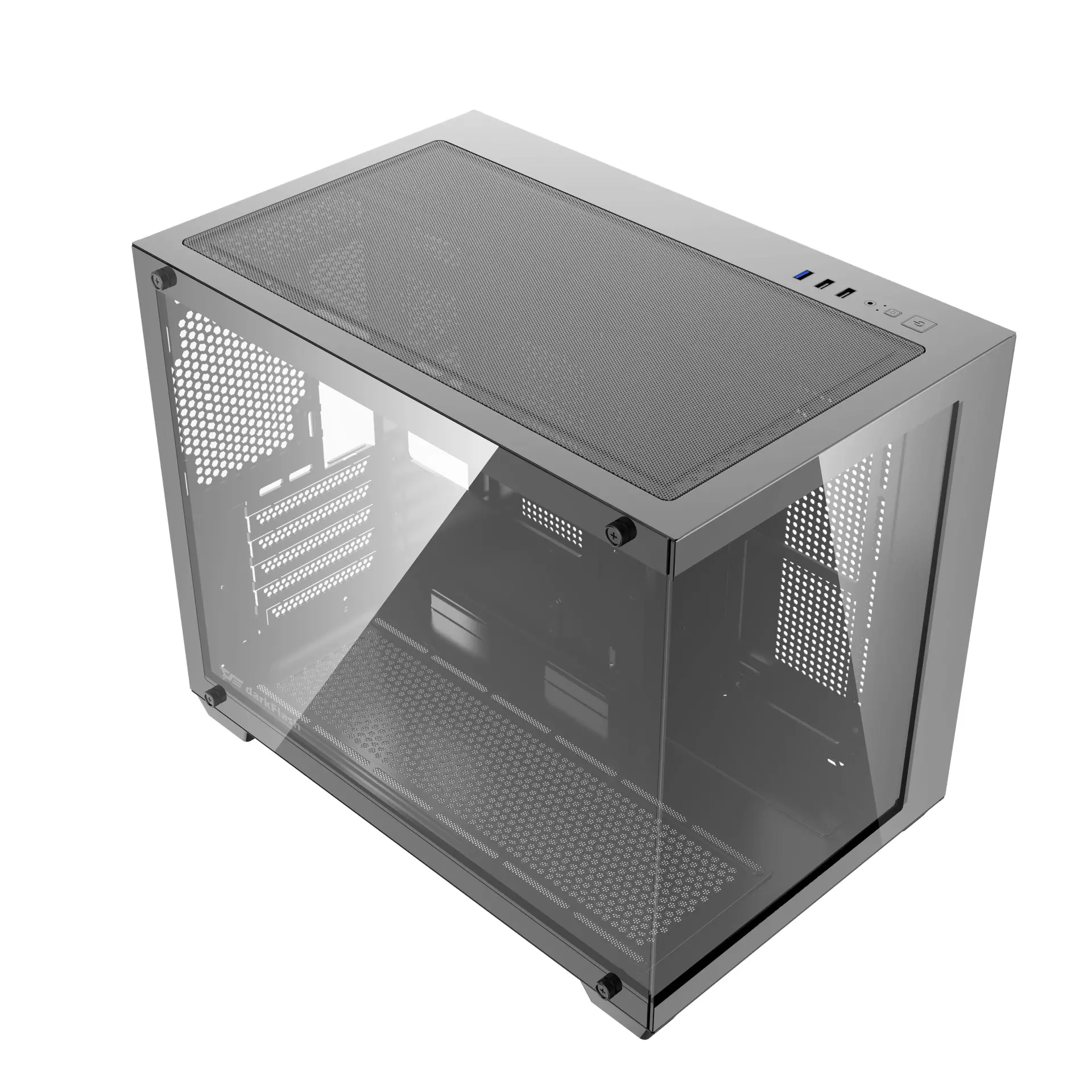 Darkflash κουτί Case mATX - B275 PRO Black - 6 x 120 mm Infinity Mirror A-RGB - image 15