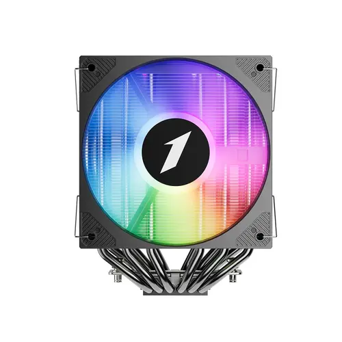 1stPlayer охладител CPU Cooler CRYO CY12LD Black - LGA1851/AM5, Dual-Tower, ARGB - image 4