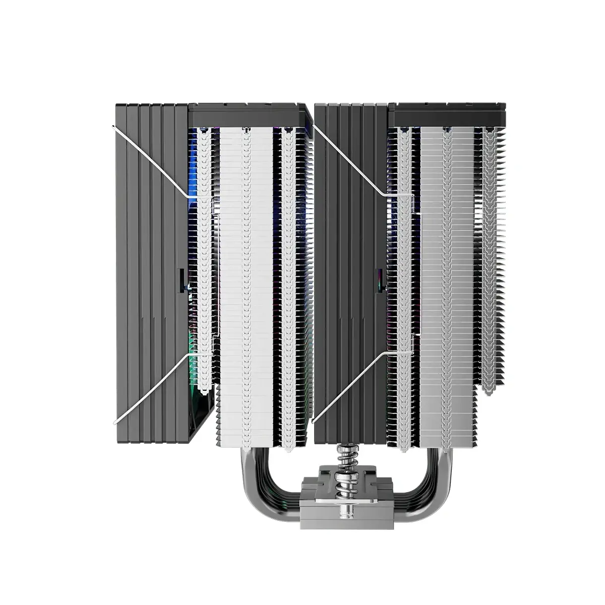 1stPlayer Cooler CPU CRYO CY12LD Black - LGA1851/AM5, Dual-Tower, ARGB - image 5
