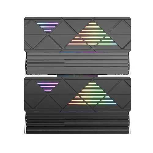 1stPlayer охладител CPU Cooler CRYO CY12LD Black - LGA1851/AM5, Dual-Tower, ARGB - image 8