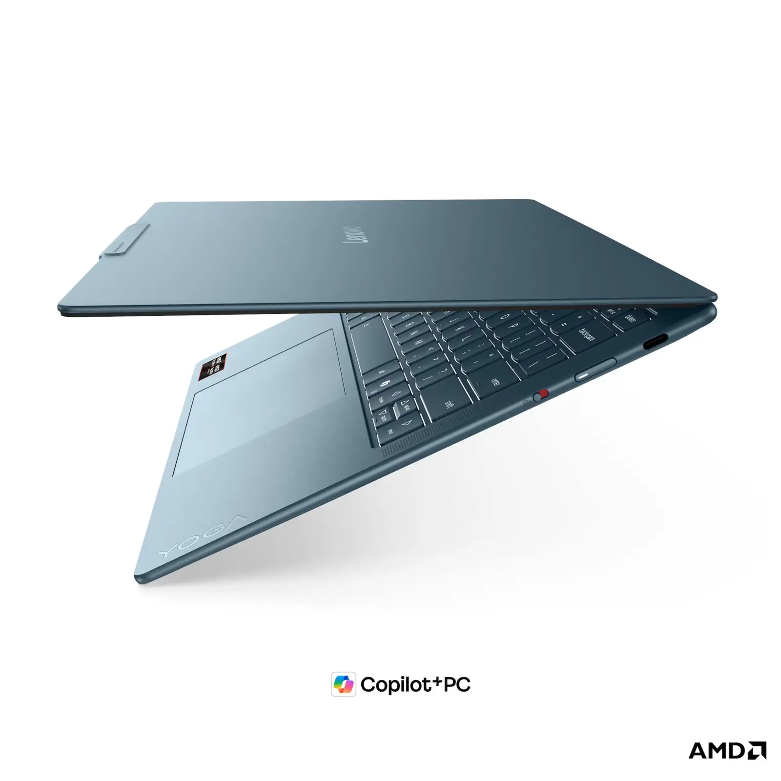 LENOVO Yoga Slim 7 AMD Ryzen AI 7 445 14inch 2.8K OLED 500N 120Hz HDR 32GB DDR5 1TB W11H Tidal Teal 3y - image 4
