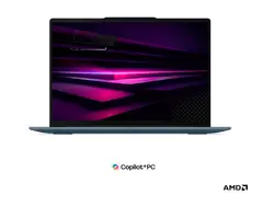 LENOVO Yoga Slim 7 AMD Ryzen AI 7 445 14inch 2.8K OLED 500N 120Hz HDR 32GB DDR5 1TB W11H Tidal Teal 3y