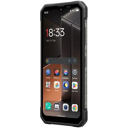 Blackview FORT100 LTE 6.56-inch HD+ 1612x720 90Hz 8+128GB MT Helio G81 Octa-Core 2.0GHz 13MP Front 16MP Rear NFC MIL-STD-810H 5000mAh Fingerprint  Android 16 Cosmic Black - image 3