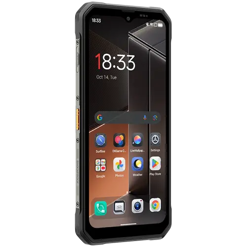 Blackview FORT100 LTE 6.56-inch HD+ 1612x720 90Hz 8+128GB MT Helio G81 Octa-Core 2.0GHz 13MP Front 16MP Rear NFC MIL-STD-810H 5000mAh Fingerprint  Android 16 Cosmic Black - image 4