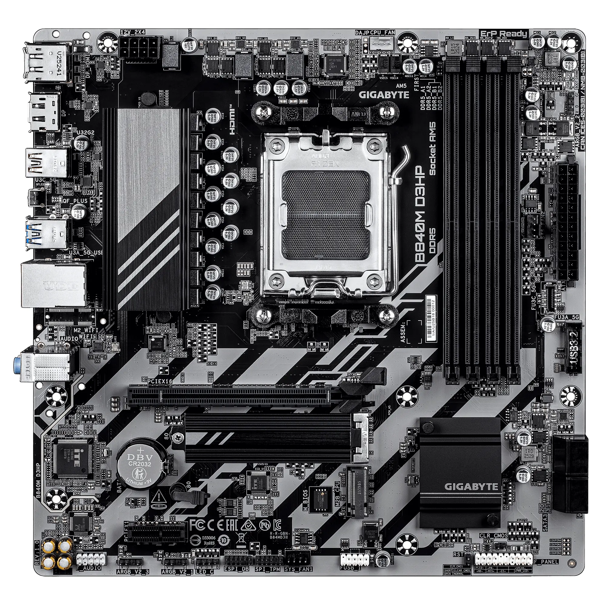 Μητρική πλακέτα GIGABYTE B840M D3HP socket AM5