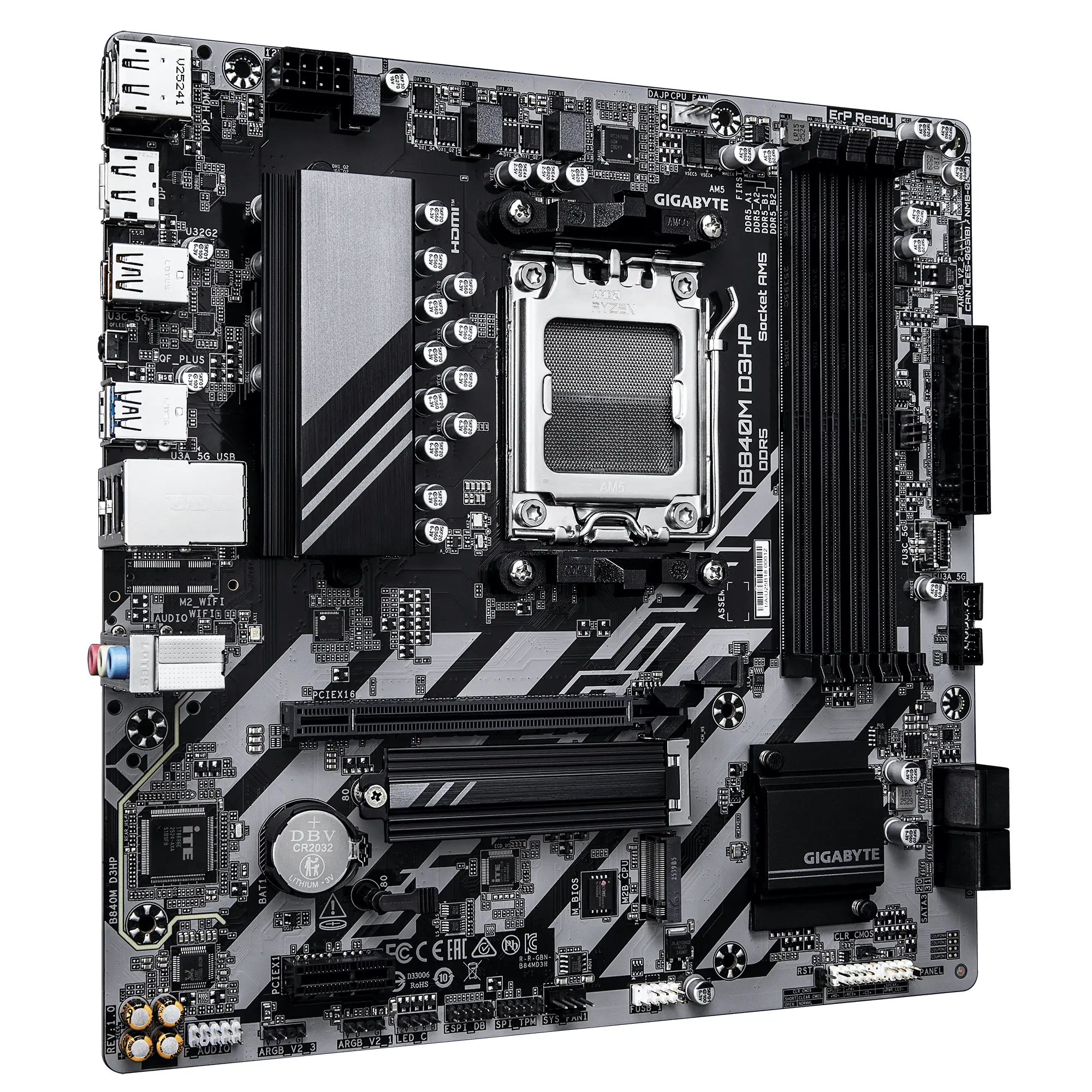 Дънна платка GIGABYTE B840M D3HP socket AM5 - image 1