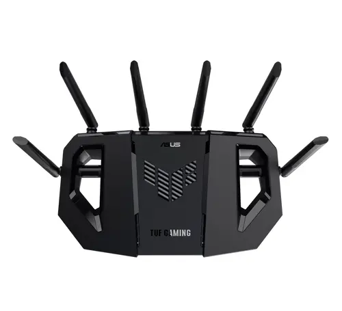 Рутер, Asus Gaming Wireless Router,TUF Gaming BE9400 Tri Band WiFi 7 (802.11be) Extendable Gaming Router, Quad 2.5G ports, 3-step Port Forwarding, Smart Home Master, AiMesh support, and AiProtection for Network Security, Black - image 4