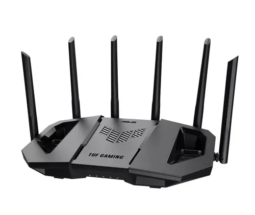 Рутер, Asus Gaming Wireless Router,TUF Gaming BE9400 Tri Band WiFi 7 (802.11be) Extendable Gaming Router, Quad 2.5G ports, 3-step Port Forwarding, Smart Home Master, AiMesh support, and AiProtection for Network Security, Black - image 5