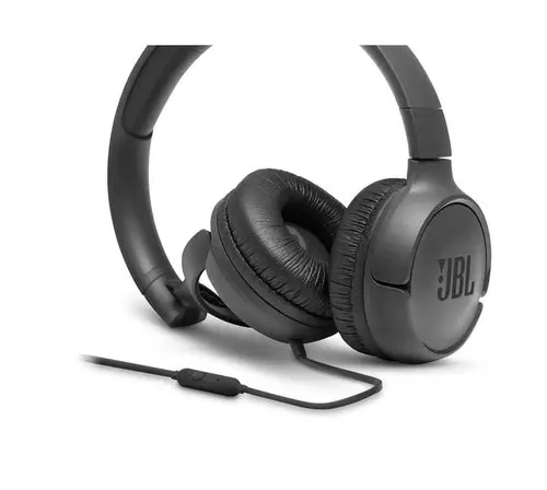 Слушалки on-ear JBL T500, Черен - image 4