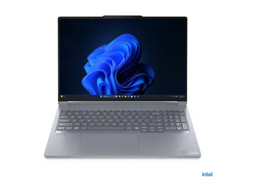 Лаптоп, Lenovo ThinkBook 16p G6 IAX Intel Core Ultra 7 255HX, 20C (up to 5.2GHz, 30MB), 32GB (16+16) SODIMM DDR5-5600, 1TB SSD, 16" WQXGA (2560x1600) IPS AG, NVIDIA GeForce RTX 5060 8GB, FHD&IR Cam, Backlit KB, WLAN, BT, FPR, Color Calibration, 4 cell, Win11Pro