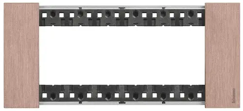 ШЕСТМОДУЛНА РАМКА LN KA4806ZM LIVING NOW BITICINO - МЕД