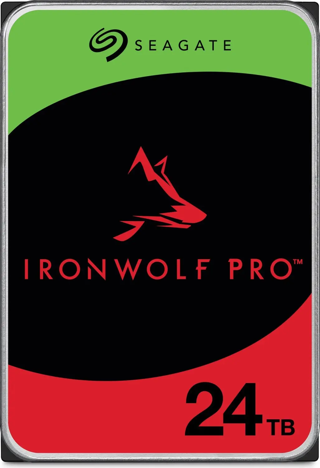 SEAGATE Ironwolf PRO Enterprise NAS HDD 24TB 7200rpm 6Gb/s SATA 256MB cache 8.9cm 3.5inch 24x7 for NAS RAID Rackmount systems BL