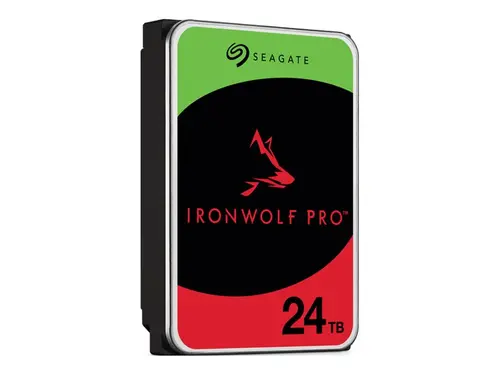 SEAGATE Ironwolf PRO Enterprise NAS HDD 24TB 7200rpm 6Gb/s SATA 256MB cache 8.9cm 3.5inch 24x7 for NAS RAID Rackmount systems BL - image 3