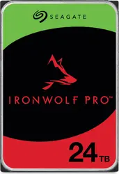 SEAGATE Ironwolf PRO Enterprise NAS HDD 24TB 7200rpm 6Gb/s SATA 256MB cache 8.9cm 3.5inch 24x7 for NAS RAID Rackmount systems BL