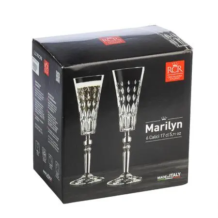 Чаши за шампанско 6 ч. MARILYN - image 3