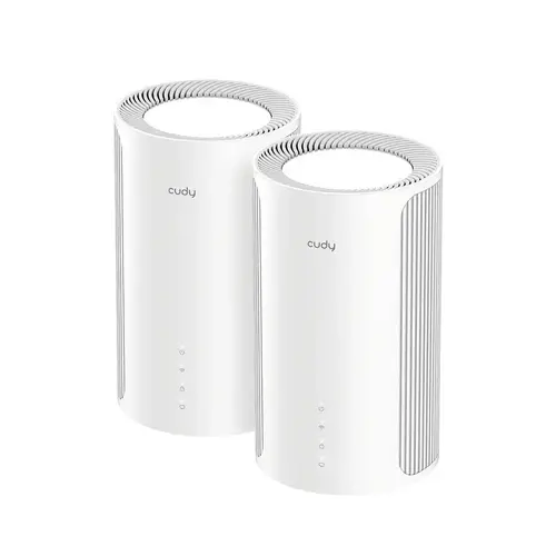 Sistem MESH wireless Cudy M11000 BE11000 Tri-Band 2.4/5/6Ghz 688 - 5765 Mbps - 2 bucăți - 1