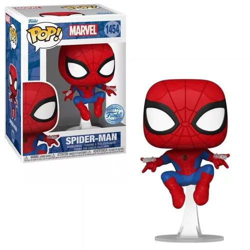 Фигурка Funko Pop! Marvel: Spider-Man - Spider-Man (with Webshooters) (Special Edition) #1454 - image 1