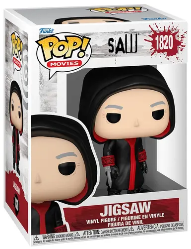 Фигурка Funko Pop! Movies: Saw (10th Anniversary) -Jigsaw (Killer) #1820 - image 1