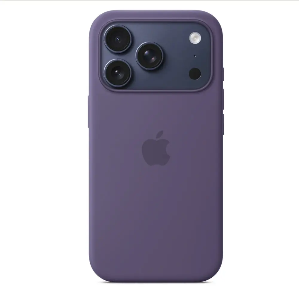 Калъф, Apple iPhone 17 Pro Silicone Case with MagSafe - Purple Fog - image 2