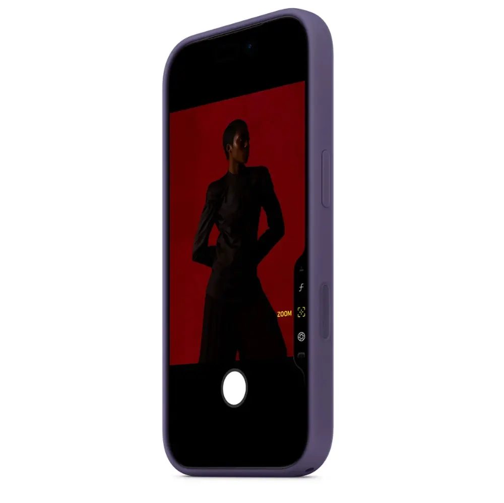 Калъф, Apple iPhone 17 Pro Silicone Case with MagSafe - Purple Fog - image 3