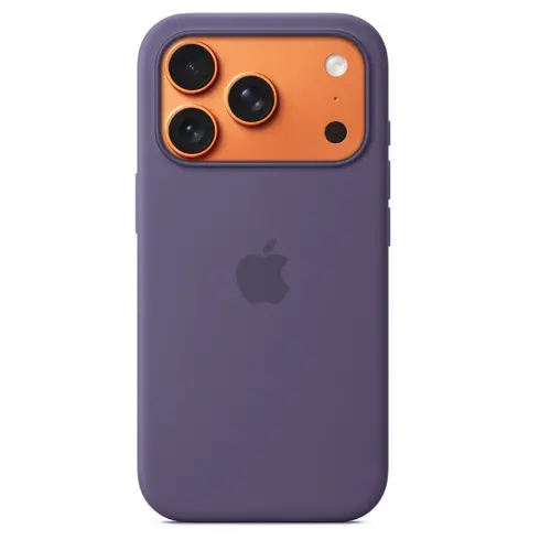 Калъф, Apple iPhone 17 Pro Silicone Case with MagSafe – Purple Fog