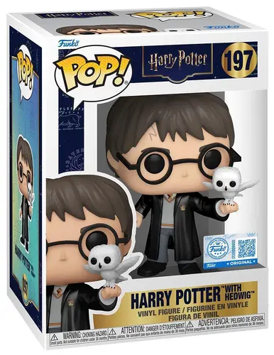 Фигурка Funko Pop!& Buddy: Harry Potter - Harry Potter with Hedwig (Special Edition) #197 - image 1