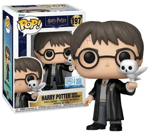 Фигурка Funko Pop!& Buddy: Harry Potter - Harry Potter with Hedwig (Special Edition) #197 - image 2