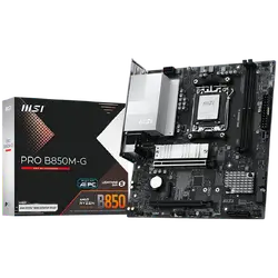 MSI Main Board PRO B850M-G (AM5, 2x DDR5, 1x HDMI, 1xDP, 2x PCI-E x16, 2x M.2, Realtek 8126VB 5G LAN) mATX