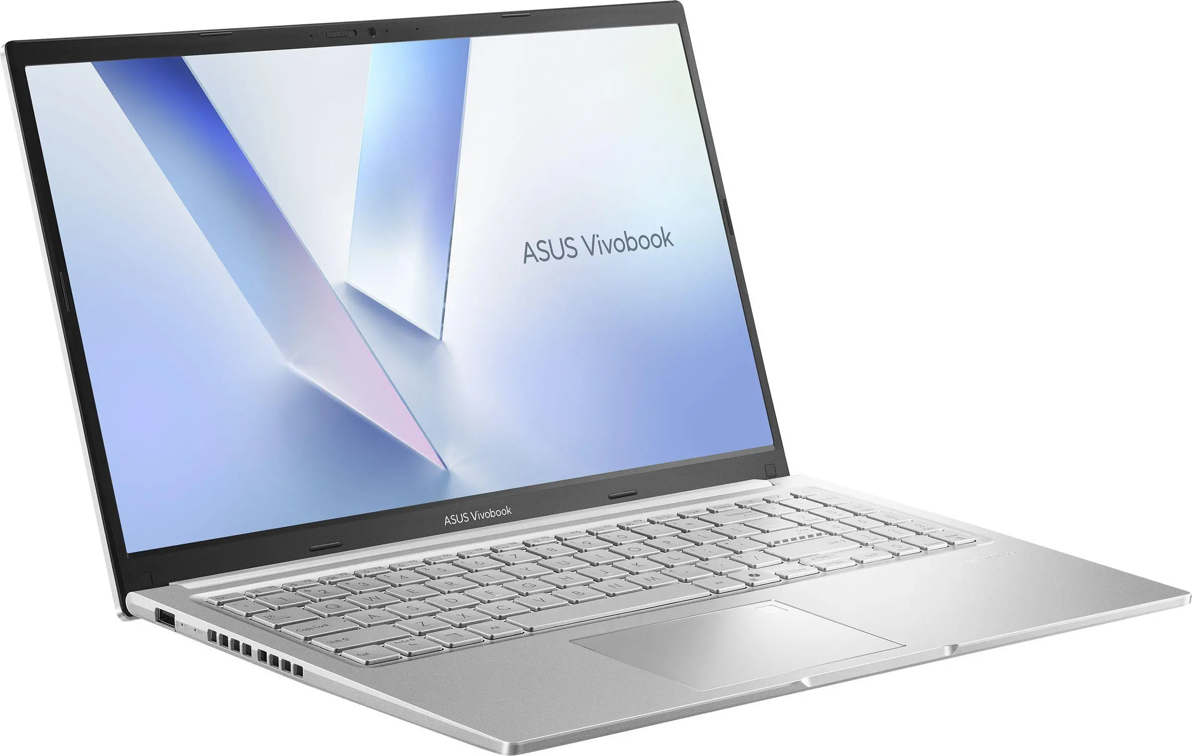 Лаптоп, Asus Vivobook M1502NAQ-BQ041, AMD Ryzen 7,15.6 "FHD(1920X1080) 16:9,16GB LPDDR5 (8 GB on BD),512 GB SSD,Backlit Keyboard , NO OS, Cool Silver - image 1