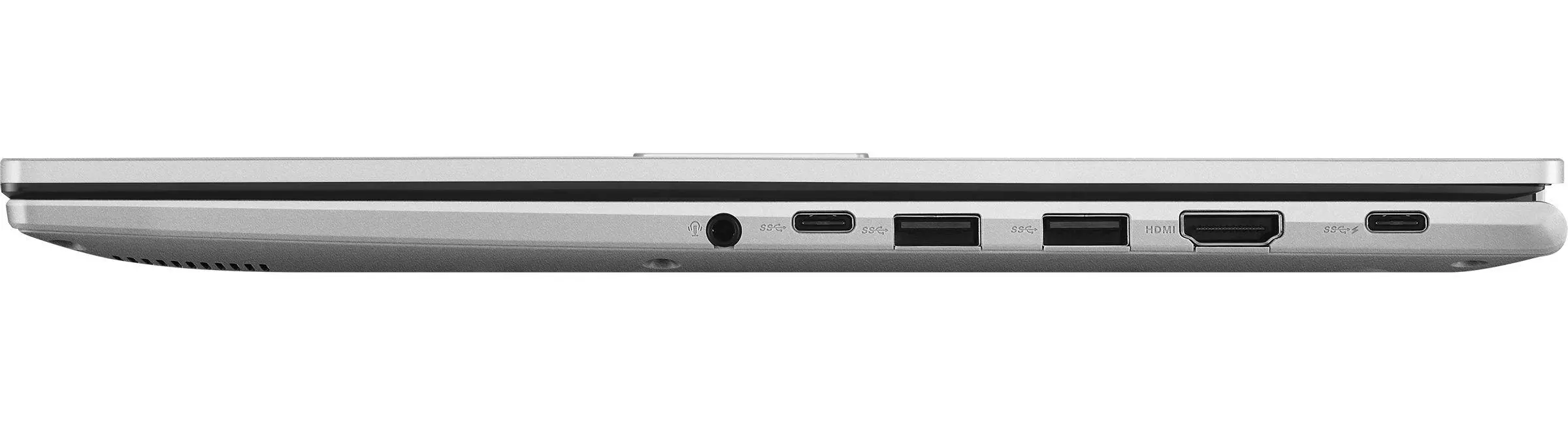 Лаптоп, Asus Vivobook M1502NAQ-BQ041, AMD Ryzen 7,15.6 "FHD(1920X1080) 16:9,16GB LPDDR5 (8 GB on BD),512 GB SSD,Backlit Keyboard , NO OS, Cool Silver - image 3