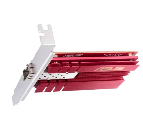 Адаптер, Asus PCIe Adapter, XG-C100F, 10GBase-T PCIe SPF+ port for Optical Fiber Transmission and DAC cable, Built-in QoS technology - image 3