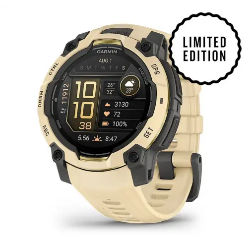 Garmin Instinct® 3 – 45 мм, AMOLED - Instinct® 3 – 45 мм, AMOLED - Citrine с Citrine Band каишка 010-02936-02