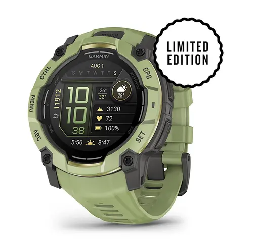 Garmin Instinct® 3 – 50 мм, AMOLED - Instinct® 3 – 50 мм, AMOLED - Fern Green с Fern Green каишка 010-03020-02