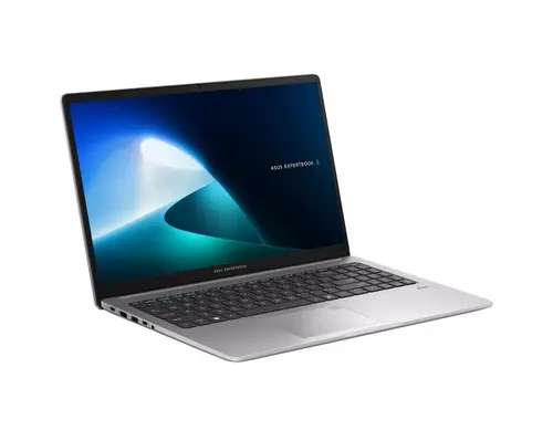Лаптоп, Asus ExpertBook P1503CVA-S72813,Intel Core 5 210H 2.2 GHz (12MB Cache, up to 4.8 GHz, 8 Cores, 12 Threads),15.6"FHD (1920 x 1080) 16:9,AG, 60Mhz,DDR5 32GB ,1TB M.2 G4, Wi-Fi 6. Bluetooth 5.4,VGA,HDMI, No OS, Grey - image 1