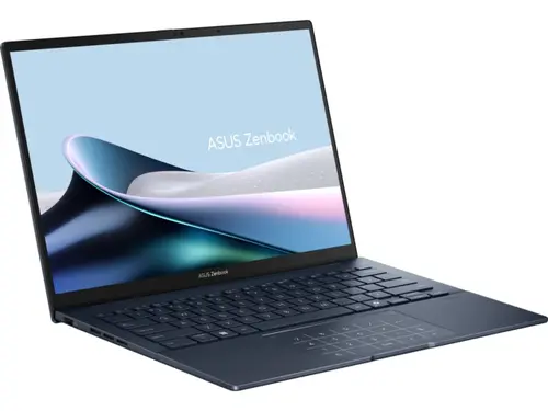 Лаптоп, Asus Zenbook UX3405CA-ST1098W,Intel Ultra 7 255H 2.0 GHz (24MB Cache, up to 5.1 GHz, 16 cores, 16 Threads), 14.0 OLED WQXGA+(WQ+) 2880X1800 16:10 Bend+500nits Glare , 120 Hz, LPDDR5X 16GB ( on board ),1TB  SSD G4, Windows 11 , Ponder Blue - image 3
