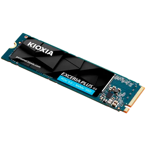 SSD KIOXIA EXCERIA PLUS G4 2TB M.2 2280-S3-M PCIe Gen5 x4 NVMe, Read/Write: 10000/8200 MBps, IOPS 1300K/1400K, TBW: 1200 - image 2