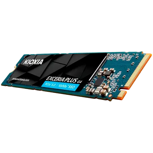 SSD KIOXIA EXCERIA PLUS G4 2TB M.2 2280-S3-M PCIe Gen5 x4 NVMe, Read/Write: 10000/8200 MBps, IOPS 1300K/1400K, TBW: 1200 - image 3