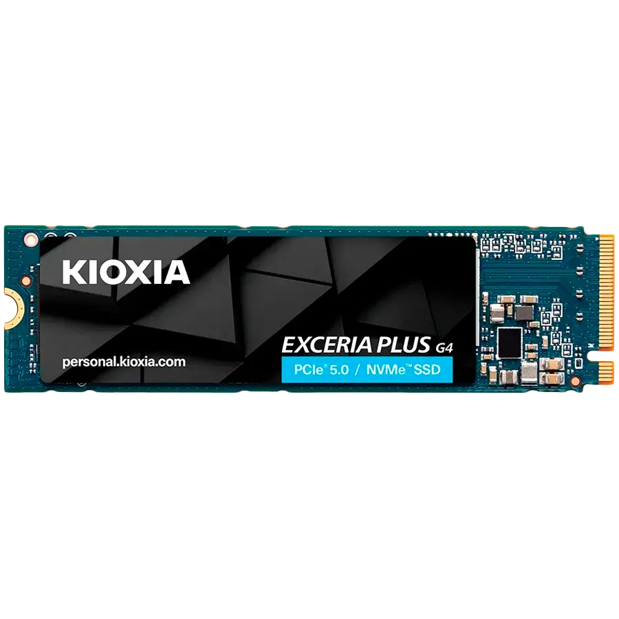 SSD KIOXIA EXCERIA PLUS G4 1TB M.2 2280-S3-M PCIe Gen5 x4 NVMe, Read/Write: 10000/7900 MBps, IOPS 1300K/1400K, TBW: 600
