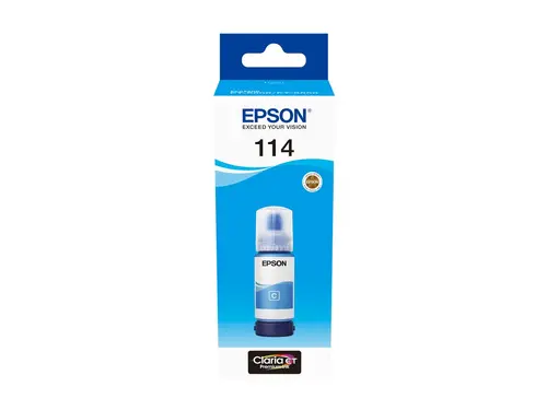 EPSON 114 EcoTank Cyan ink bottle - 2