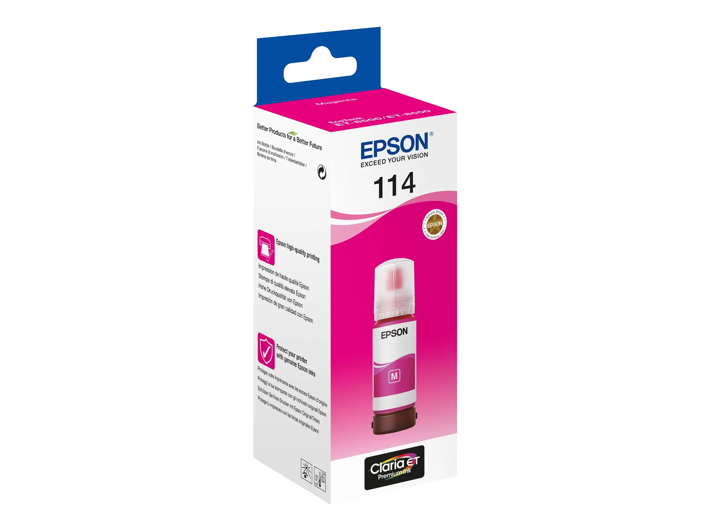 EPSON 114 EcoTank Magenta ink bottle - image 1