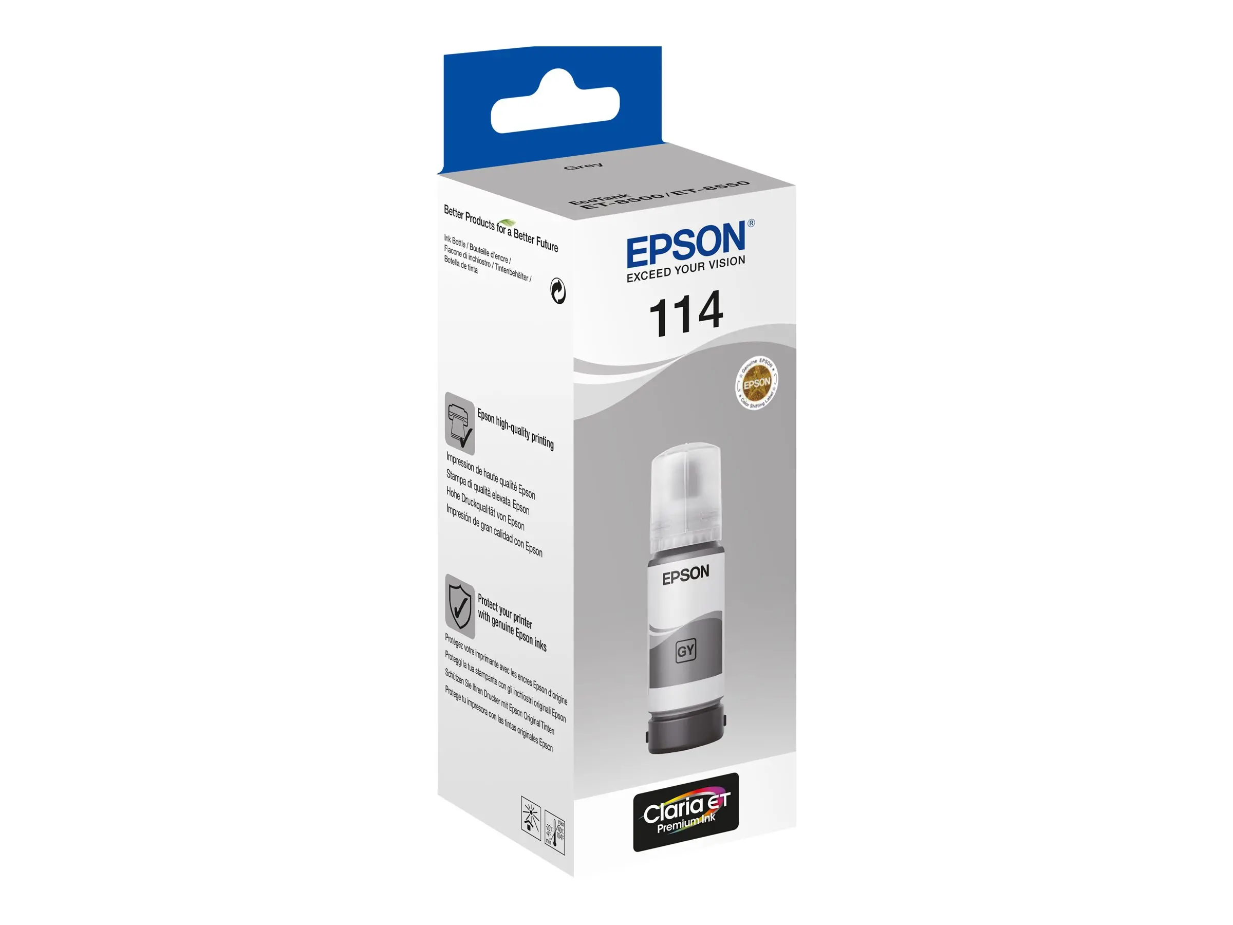 EPSON 114 EcoTank Grey ink bottle - image 2