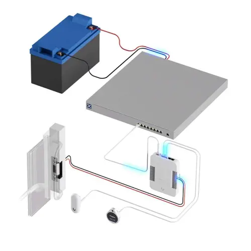 Комутатор Ubiquiti USW-Mission-Critical, 4xPoE+, 4xPoE++ GbE, 368Wh Li-Ion, 120W - image 6