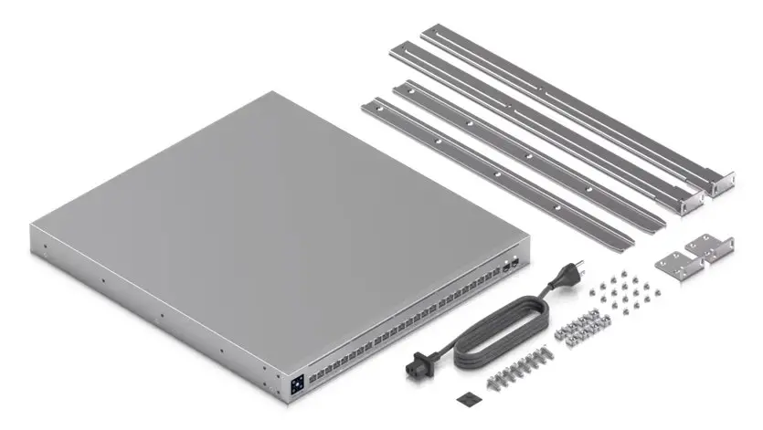 Комутатор Ubiquiti USW-Pro-XG-24-PoE, 8x2.5G + 16xPoE+++, 2x25G SFP28, 720W - image 2