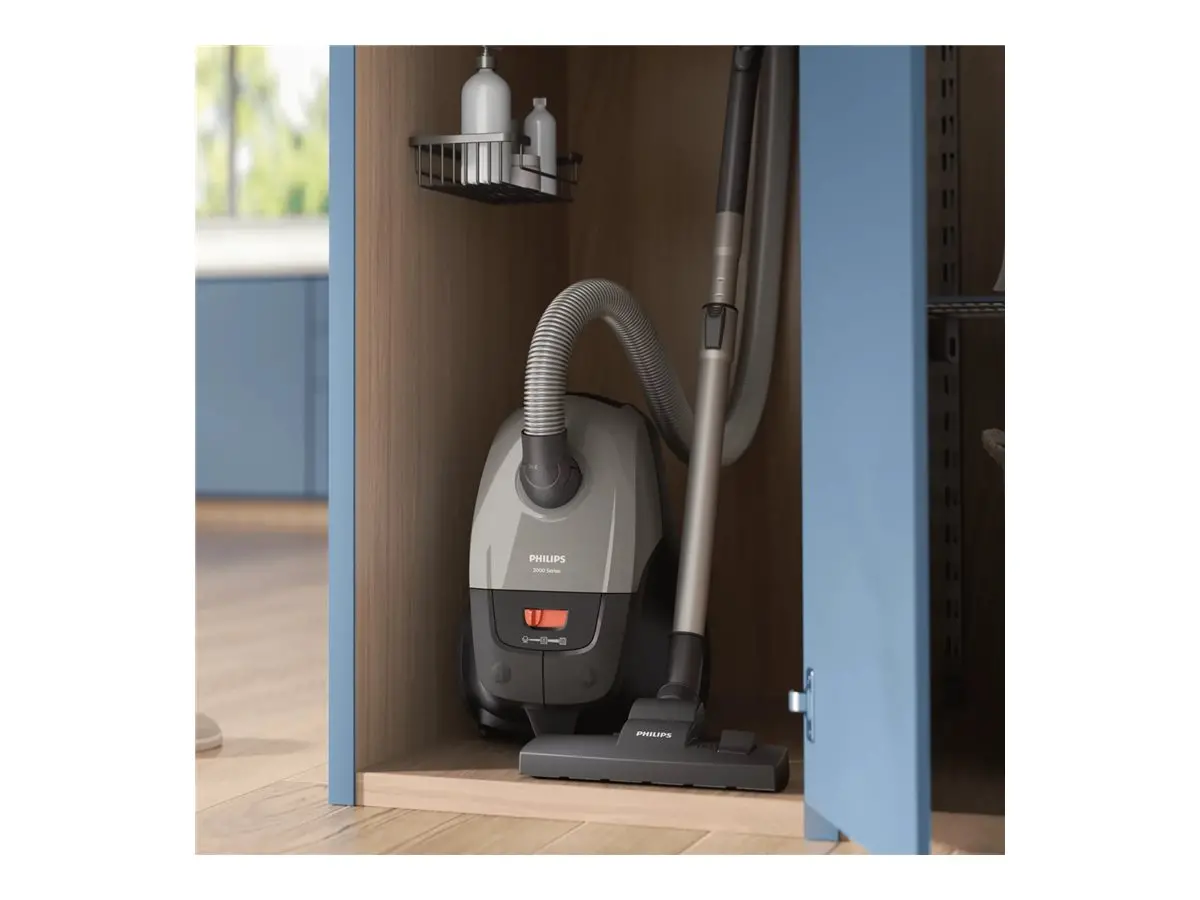 PHILIPS Прахосмукачка с торба Series 2000 сив цвят - image 7