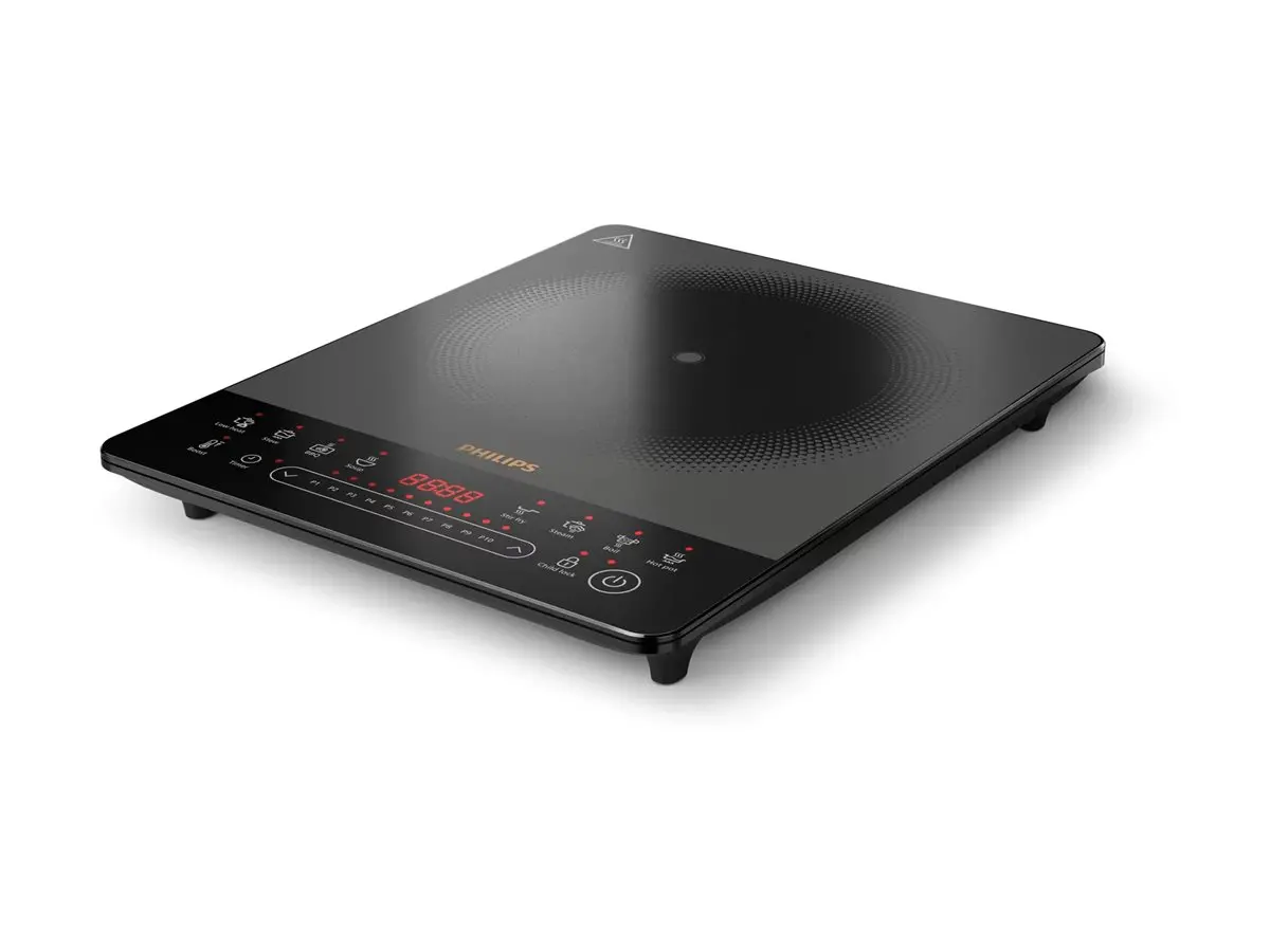 PHILIPS Индукционен котлон Series 5000 сензорен дисплей 8 предварителни настройки автоматично изключване и защита за деца - image 3